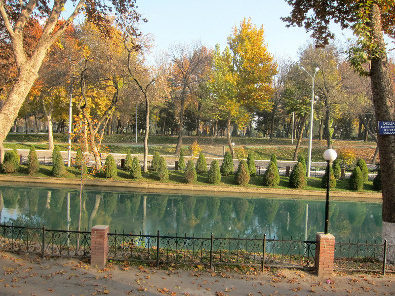 Enjoying Tashkent