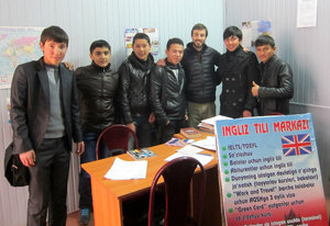 English training school in Samarkand