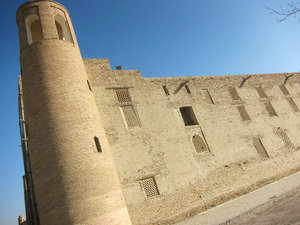 so many old buildings in Bukhara