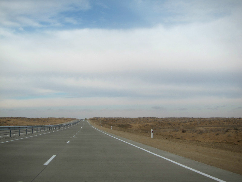 crossing the Kyzylkum Desert