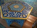 Uzbek art on a table