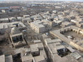 looking over Khiva from the top of the tallest minaret in Uzbekistan