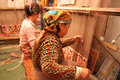 making carpet in Khiva