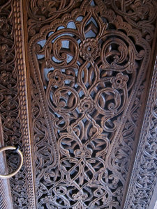 beautiful door in Khiva