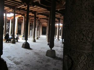 inside the Juma Mosque