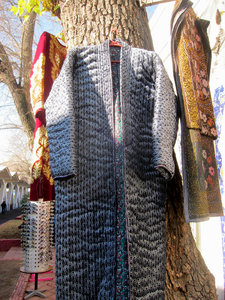 Uzbek gown. Everyone wears it