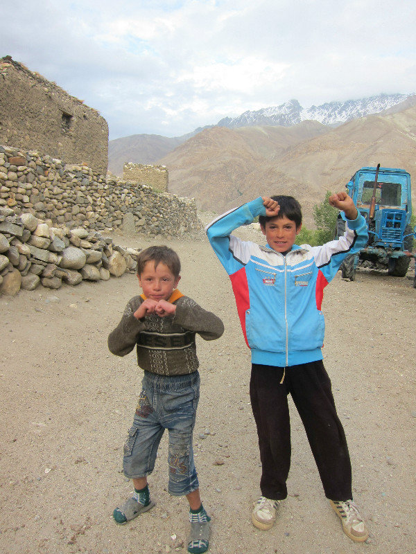in a village in the Wakhan valley