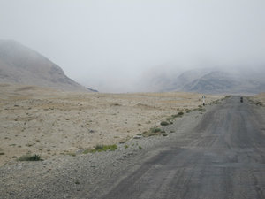 the weather turned to grey in the Pamir