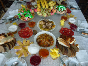 The Kyrgyz know how to host!