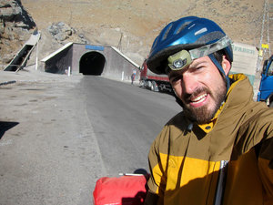 I climbed for 3 days to get to this tunnel. When i got there the police told me I wasn't allowed to cycle through...