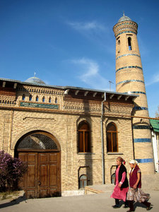 visiting the old town of Tashkent