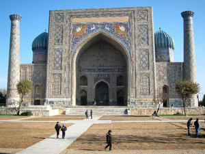 The Registan in Samarqand