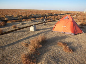 camping in Uzbekistan