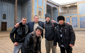 at the harem in Khiva... Where are the women?!