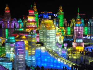 illumination of the Ice City