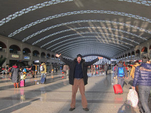Super modern train station in Harbin