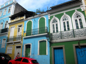 In Pelourinho, the old quarter