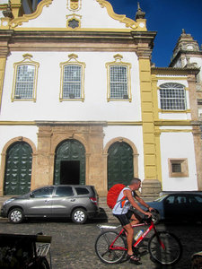 still cycling in the old city