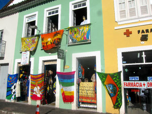 Everything is so colorful in Salvador!