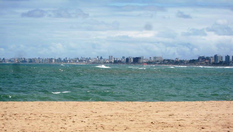 Salvador de Bahia, view from the north coast