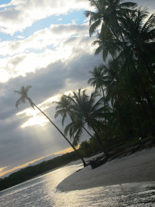 sunset on Ilha da Tinhare