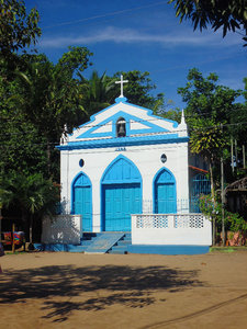 church at the center of Barra Grande