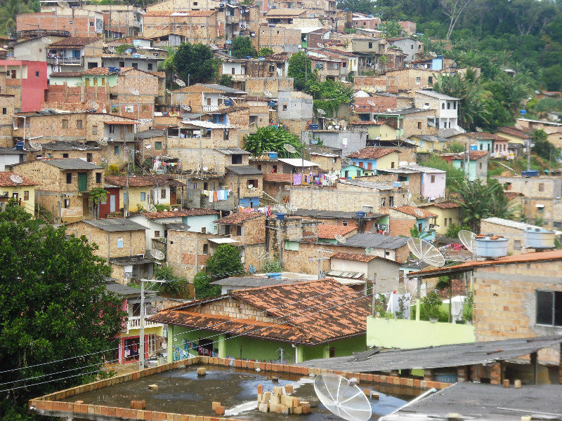 Favelas in Itacare