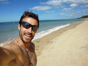 Another beautiful day on the beach in Brazil!