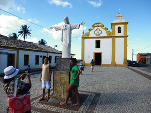 the main church + plaza