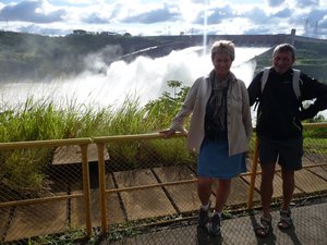 my folks at the Itaipu Dam