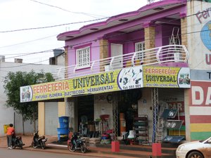 street scene in Paraguay