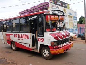 public bus in Paraguay