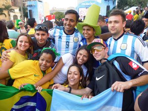 Argentinians love Brazilian women!