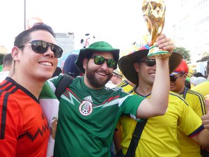 Fun fans from Mexico