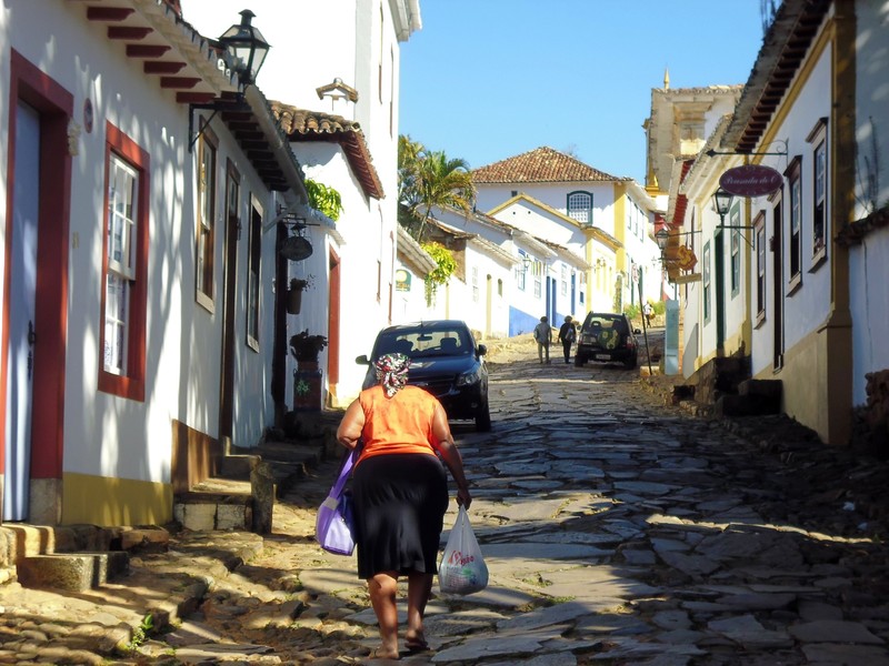 street scene in Tiradentes
