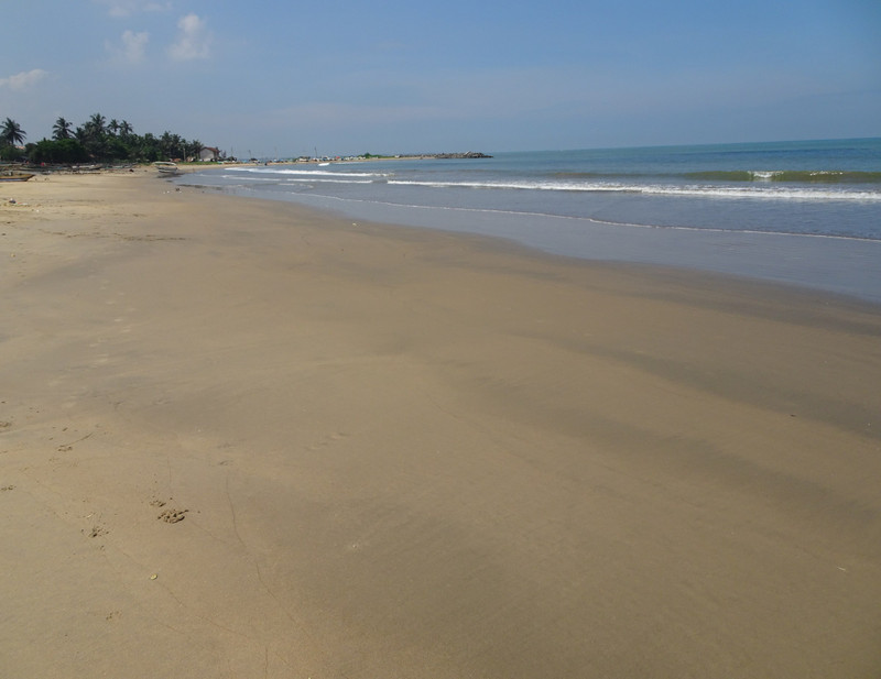 la plage de Negombo