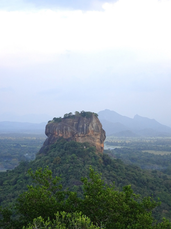 vue sur Sigiriya Rock Fortress
