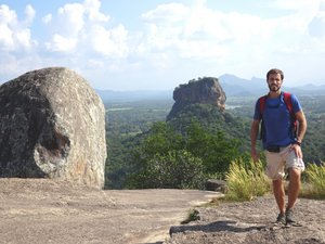 en haut de Pidurangala Rock