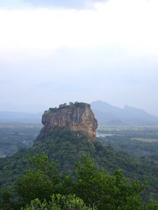 vue sur Sigiriya Rock Fortress