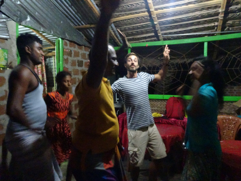 celebration! April 2017 @ Nilmini Restaurant on Kalkudah Beach