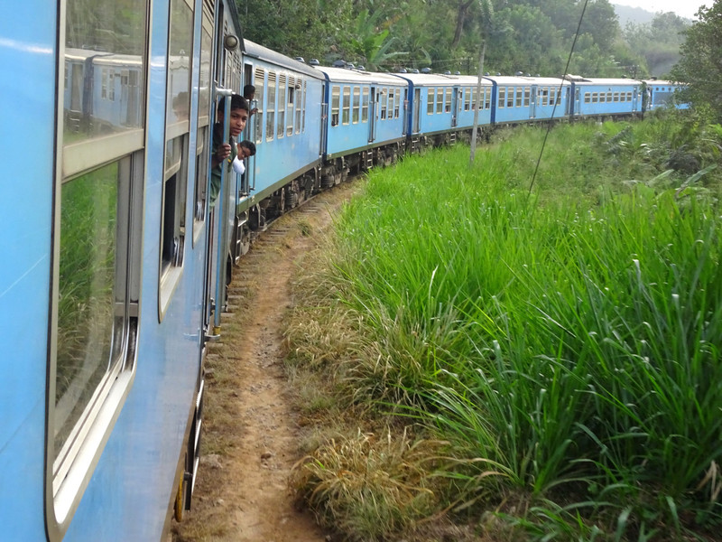 train ride to Haputale