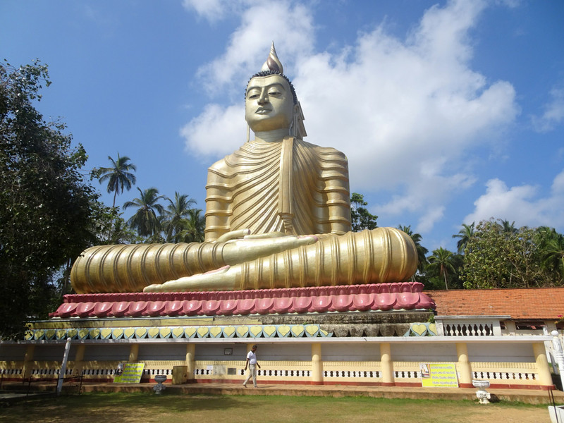 Big Buddha at Dikwella