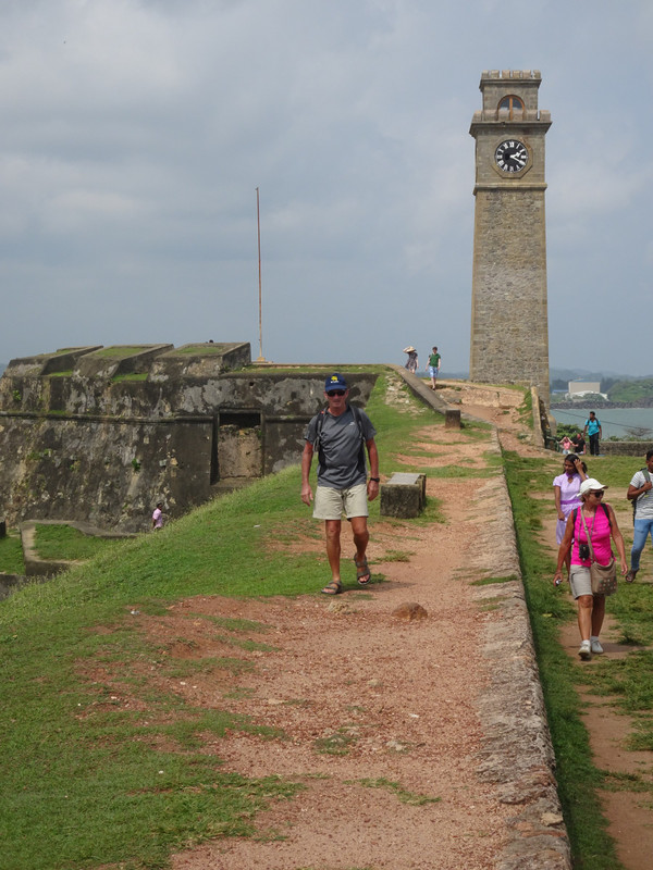 walking aound historical Galle