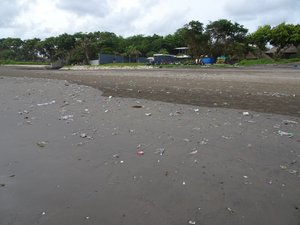 Kuta beach after the rain...