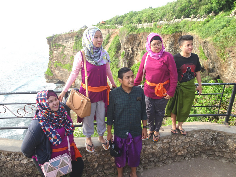 Indonesian Family enjoying Bali