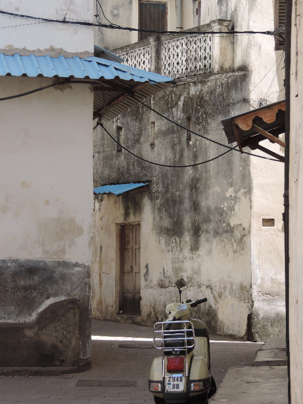 Typical street in Stone Town