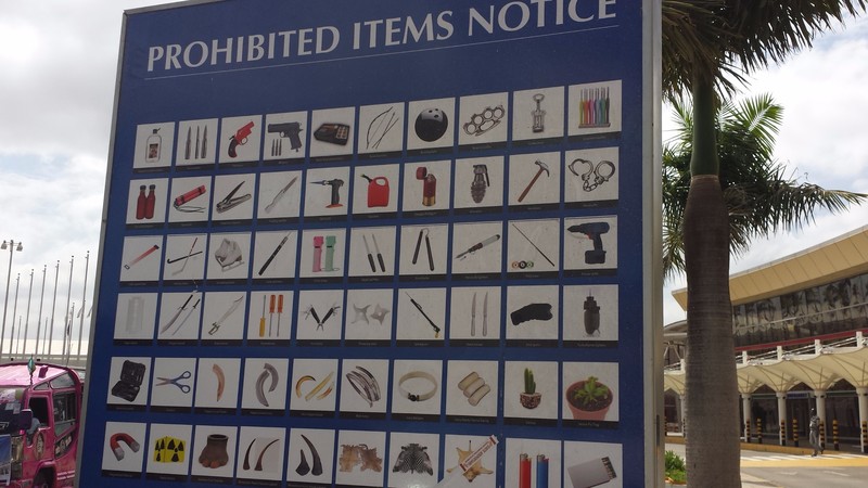 Prohibited items?!?!?!