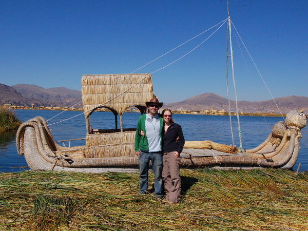 Uros Floating Island - Made of Reeds