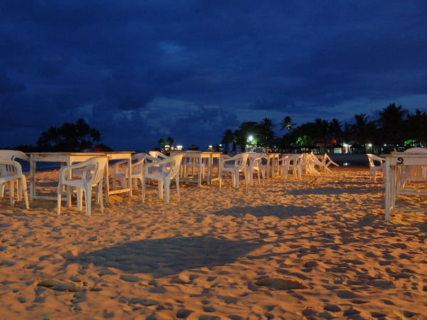 Second beach by night