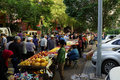 morning street market